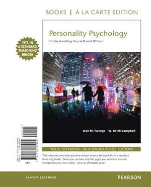 Personality Psychology: Understanding Yourself and Others -- Books a la Carte image number 0