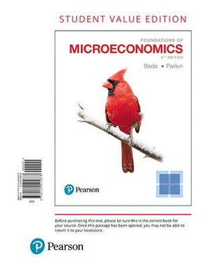 Foundations of Microeconomics, Student Value Edition image number 0