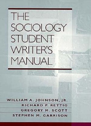 The Sociology Student Writer's Manual image number 0