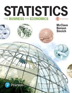 Statistics for Business and Economics Plus Mystatlab with Pearson Etext -- Access Card Package image number 0