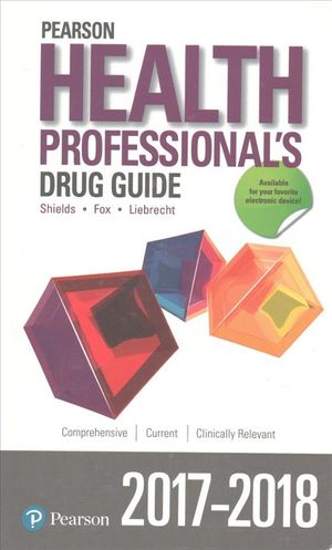 Pearson Health Professional's Drug Guide 2017-2018 image number 0