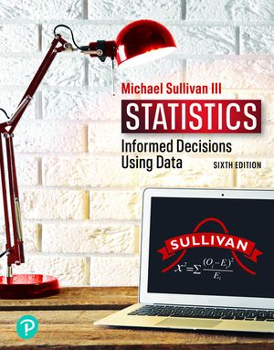 Student Activities Manual and Workbook for the Sullivan Statistics Series image number 0