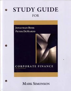 Study Guide for Corporate Finance image number 0