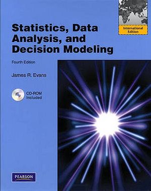 Statistics, Data Analysis & Decision Modeling image number 0