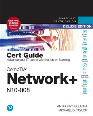 Comptia Network+ N10-008 Cert Guide, Deluxe Edition image number 0