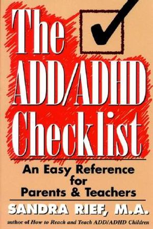 The Add / ADHD Checklist: An Easy Reference for Parents and Teachers image number 0