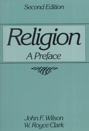 Religion: A Preface image number 0