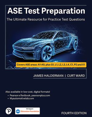 ASE Test Preparation: Covers ASE Areas A1-A8 Plus A9, G1 and L1 image number 0