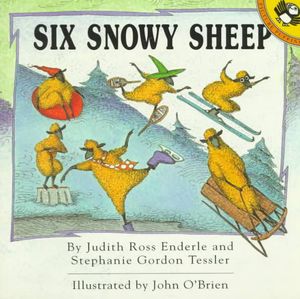 Six Snowy Sheep image number 0