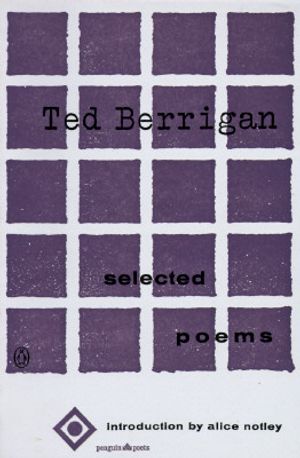 Berrigan: Selected Poems image number 0