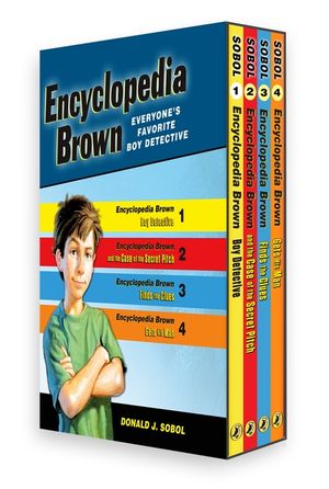 Encyclopedia Brown Box Set (4 Books) image number 0