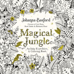 Magical Jungle: An Inky Expedition and Coloring Book for Adults image number 0