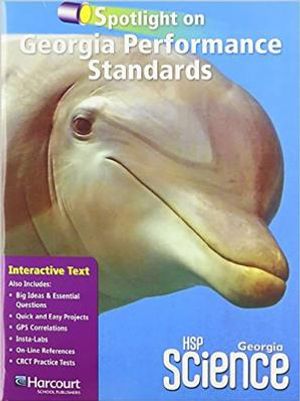 Harcourt School Publishers Science: Ga Spotlight/Performance Standard Student Edition Science 09 Grade 2 image number 0