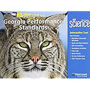 Harcourt School Publishers Science: Ga Spotlight/Performance Standard Student Edition Science 09 Grade 3 image number 0