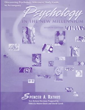 Discovering Psychology : Telecourse Study Guide to Accompany Psychology in the New Millennium       Dition image number 0