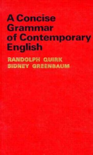 A Concise Grammar of Contemporary English image number 0