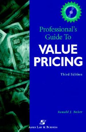 Professional's Guide to Value Pricing [With CDROM] image number 0