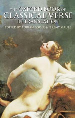 The Oxford Book of Classical Verse in Translation image number 0