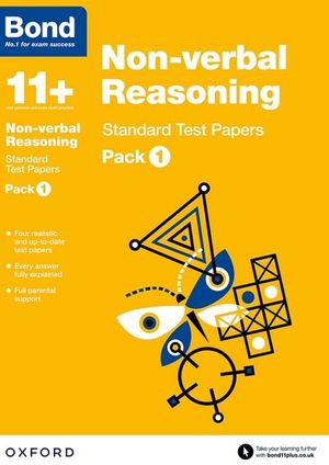 Bond 11+: Non Verbal Reasoning: Standard Test Paperspack 1 image number 0