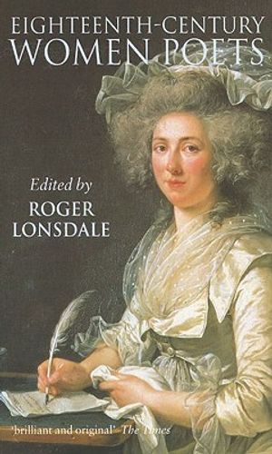 Eighteenth Century Women Poets: An Oxford Anthology image number 0