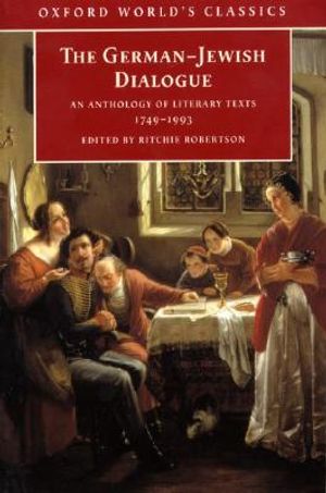 The German-Jewish Dialogue: An Anthology of Literary Texts, 1749-1993 image number 0