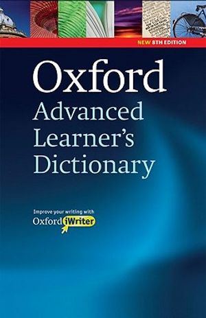 Oxford Advanced Learner's Dictionary: (Includes Oxford Iwriter) [With CDROM] image number 0