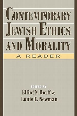 Contemporary Jewish Ethics and Morality: A Reader image number 0