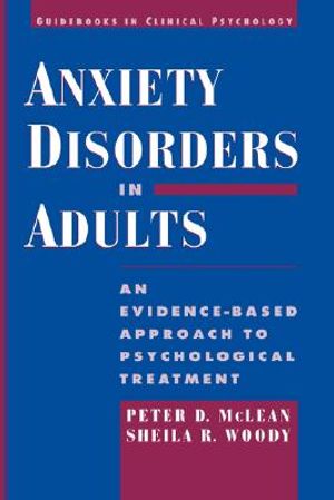 Anxiety Disorders in Adults: An Evidence-Based Approach to Psychological Treatment image number 0