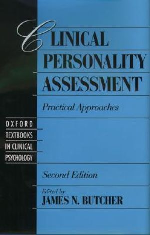 Clinical Personality Assessment: Practical Approaches image number 0