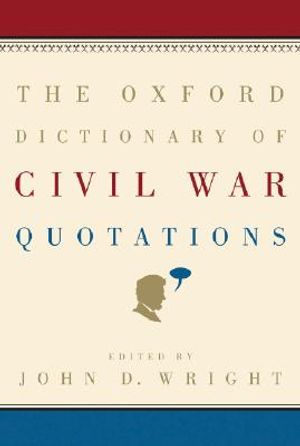The Oxford Dictionary of Civil War Quotations image number 0