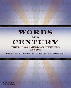 Words of a Century: The Top 100 American Speeches, 1900-1999 image number 0