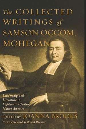 The Collected Writings of Samson Occom, Mohegan image number 0