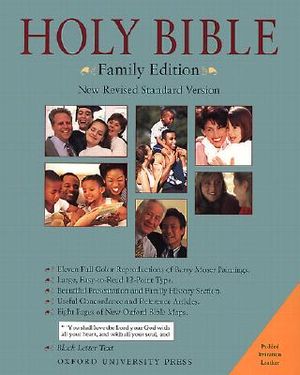 Family Bible-NRSV-Large Print image number 0
