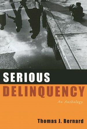 Serious Delinquency: An Anthology image number 0