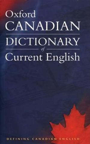 Canadian Oxford Dictionary of Current English image number 0