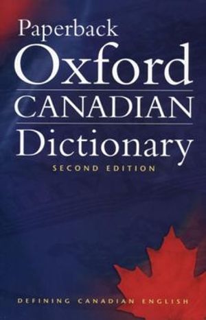 Paperback Oxford Canadian Dictionary image number 0