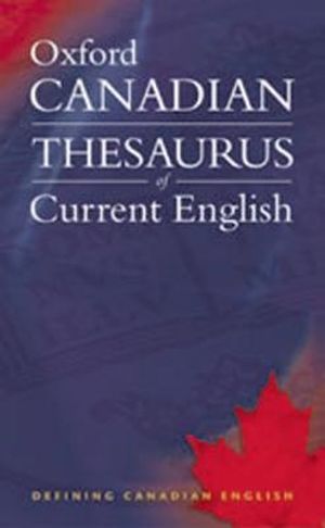 Oxford Canadian Thesaurus of Current English image number 0