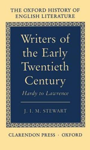 Writers of the Early Twentieth Century: Hardy to Lawrence image number 0
