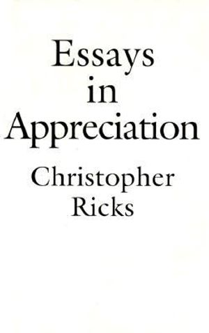 Essays in Appreciation image number 0