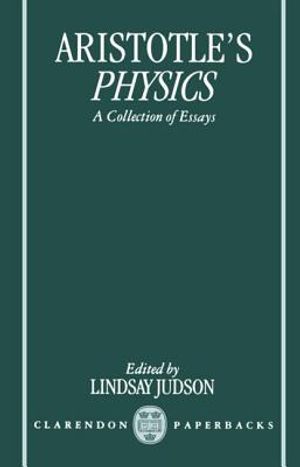 Aristotle's Physics: A Collection of Essays image number 0
