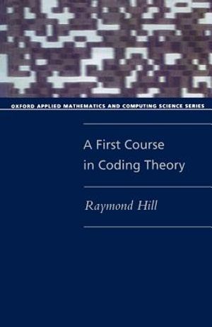 A First Course in Coding Theory image number 0