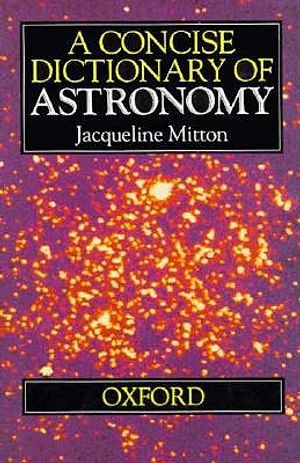 A Concise Dictionary of Astronomy image number 0