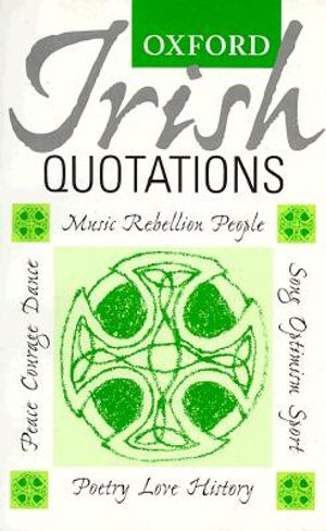 Oxford Irish Quotations image number 0