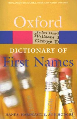 A Dictionary of First Names image number 0