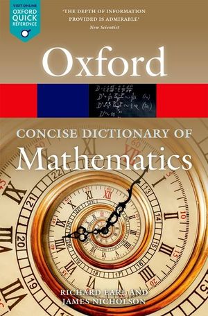 The Concise Oxford Dictionary of Mathematics image number 0