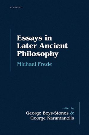 Essays in Later Ancient Philosophy image number 0