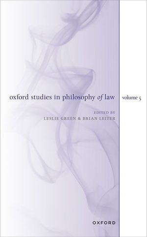 Oxford Studies in Philosophy of Law Volume 5 image number 0