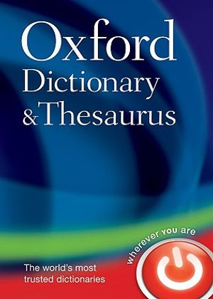Oxford Dictionary and Thesaurus image number 0