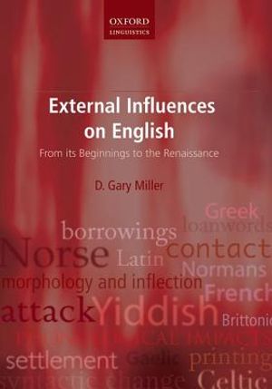 External Influences on English: From Its Beginnings to the Renaissance image number 0