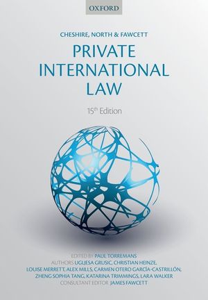 Cheshire, North & Fawcett: Private International Law image number 0